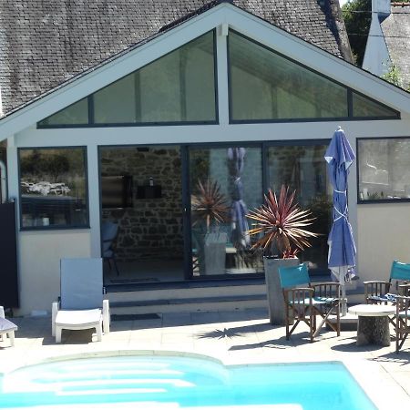 Maison Piscine Classee 4 Etoiles ギデル エクステリア 写真